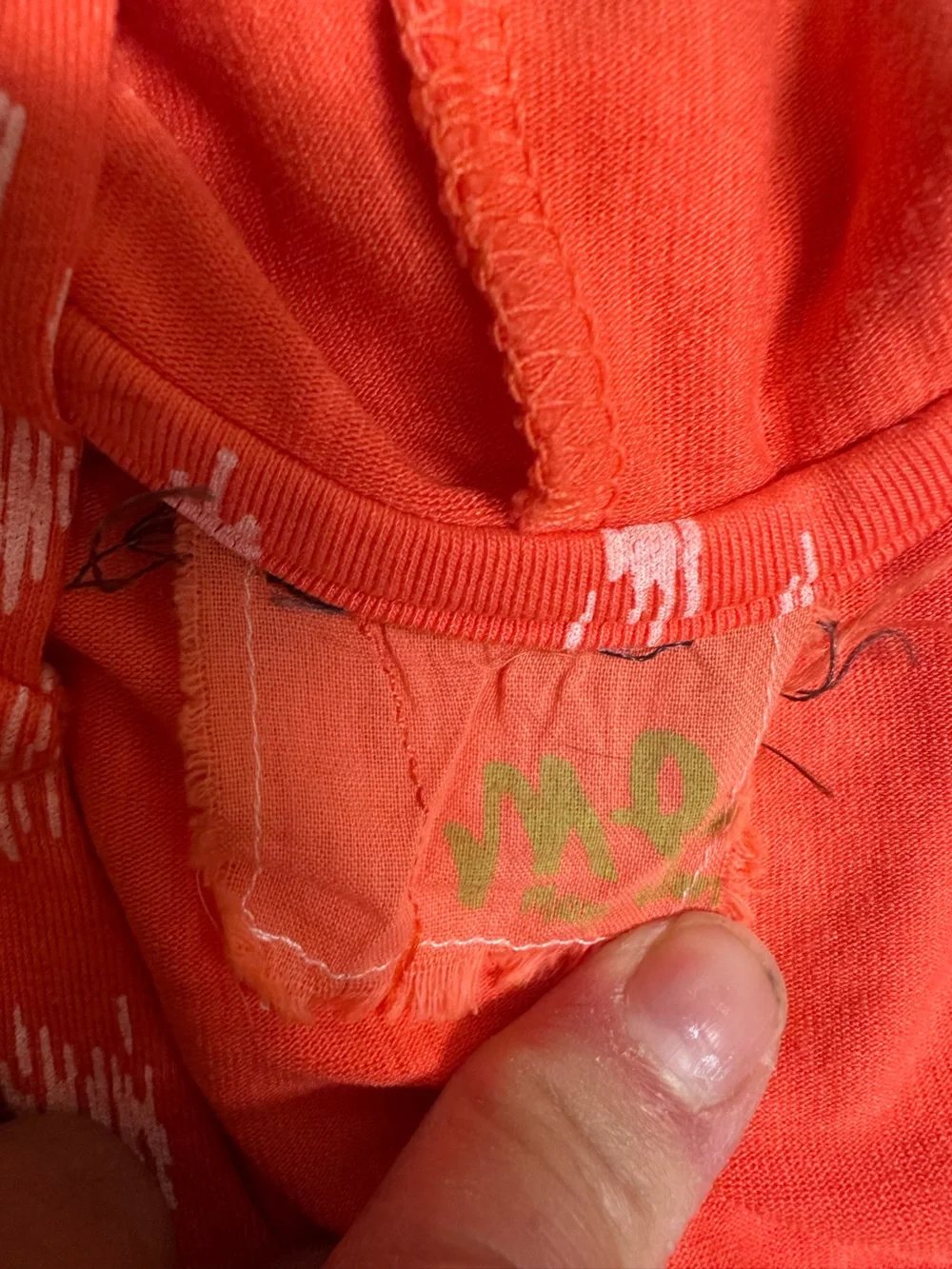 Coral Pattern Hooded Tunic
